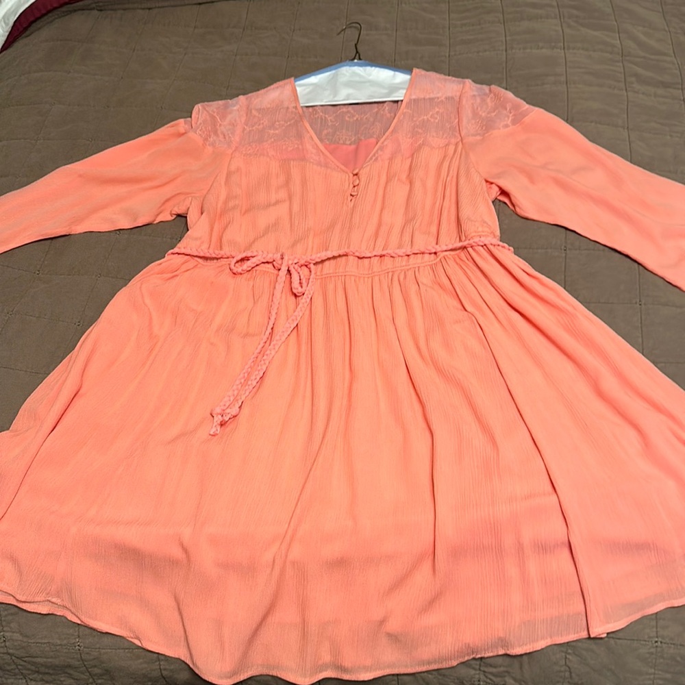 Torrid coral dress sz.3  GUC dry cleaned